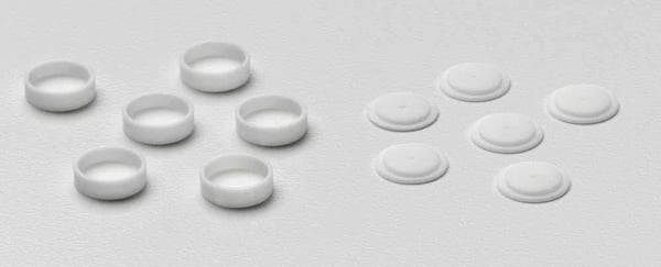 Alumina Sample Pans and Covers, Pkg. 6