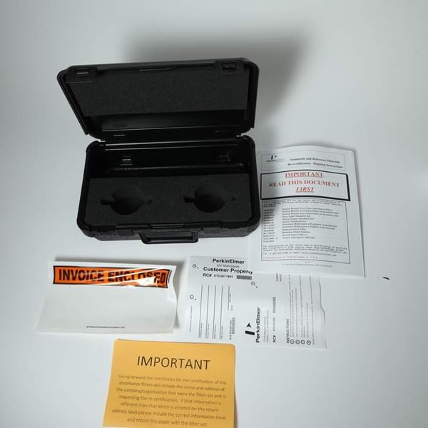 Recertification Program for UV/Vis Calibration Reference Materials