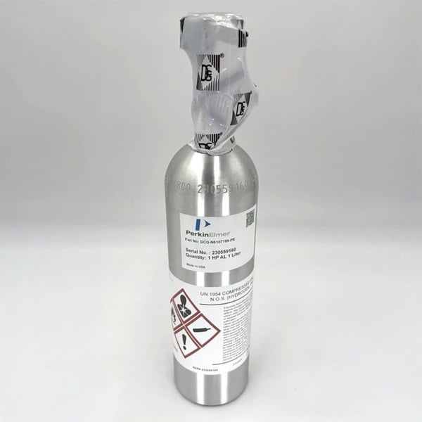 Refinery Gas Analyzer Calibration Blend without Syringe Adapter