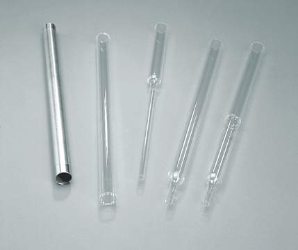 Combustion Tube for CHNS Analysis, Quartz, Pkg.5