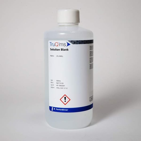 OPTIMA Blank Solution, 2 % HNO<sub>3</sub>, 500 mL