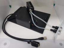 4 Position Cell Changer Water-Jacketed with Stirrer