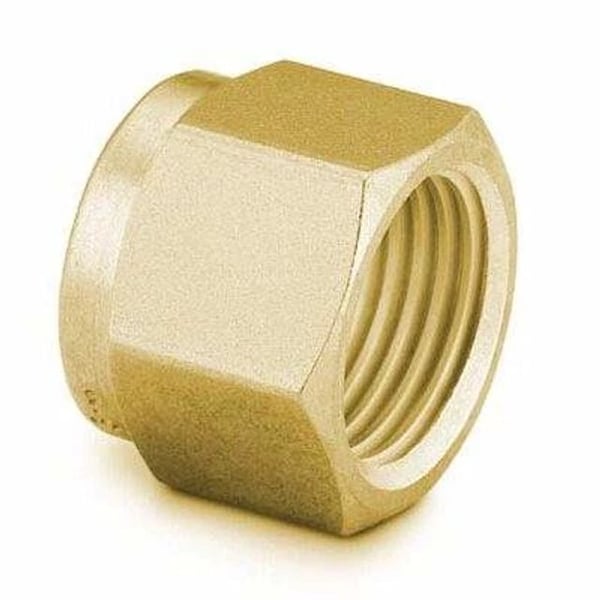 Swagelok Brass Nuts - 0.0625 in, Pkg. 5