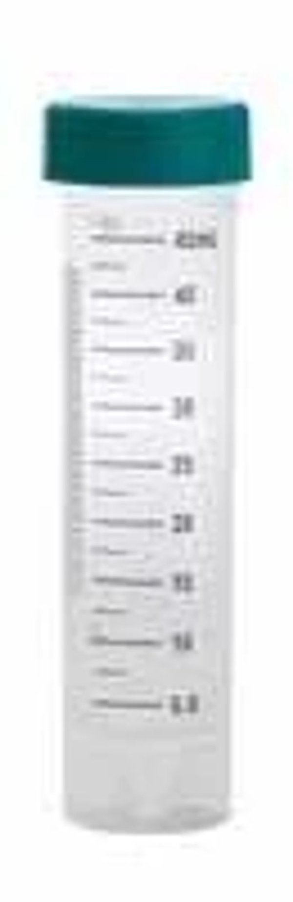 50 mL Graduated Conical Bottom PerformR Tubes with Teal Plug Caps Included, Qty. 500 - Freestanding