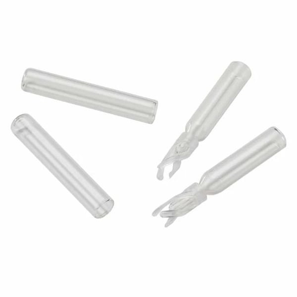400 muL Flat Bottom Vial Insert, 100/pk