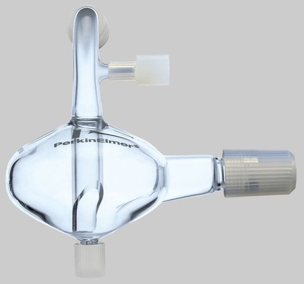 High Sensitivity Quartz Cyclonic Spray Chamber with Matrix Gas Port for NexION 1000/2000