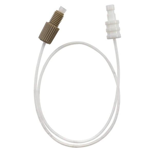 Gas Fitting with Ratchet Nebulizer Connector