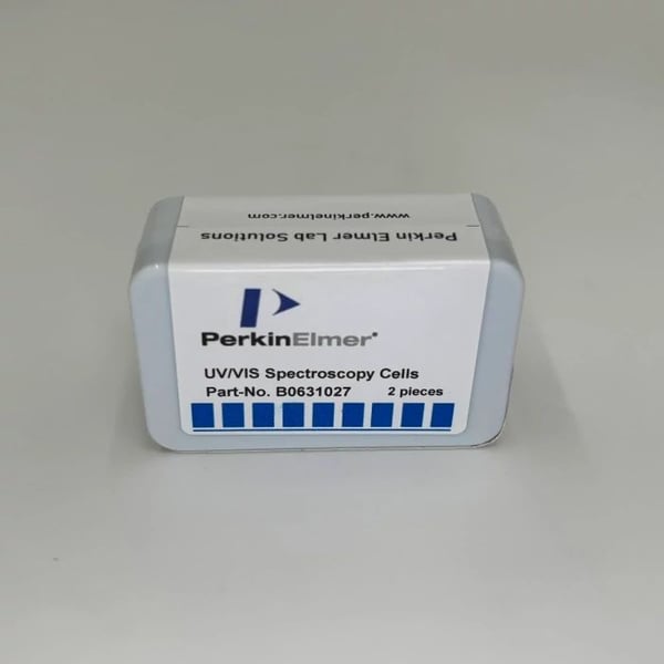 UV Quartz SUPRASIL Rectangular Macro Cell with PTFE Stopper - 10 mm, Qty. 2