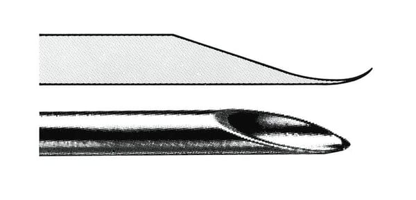 GC Syringe, 100muL Removable Needle, Point Style #2