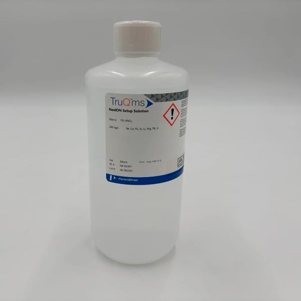 NexION 5000 Setup Solution 1% HNO<sub>3</sub>, 500 mL