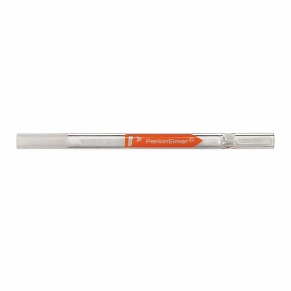 Orange, Capillary split/splitless deactivated glass liners with deactivated wool. Quartz wool is used to fully vaporize the sample.