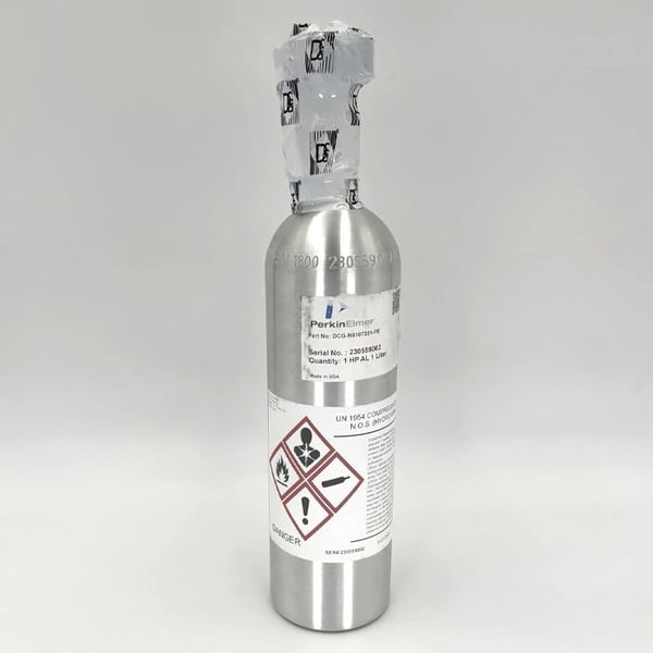 Natural Gas Analyzer Calibration Blend without Syringe Adapter