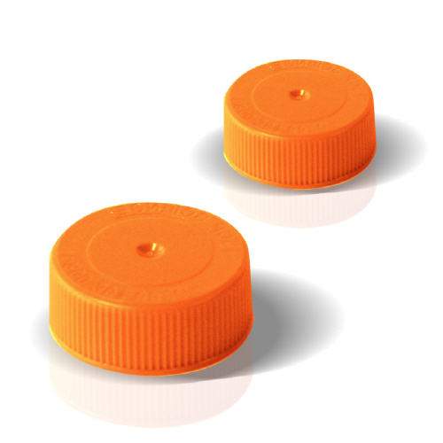 Screw Caps, Orange, for 50 mL DigiTUBEs