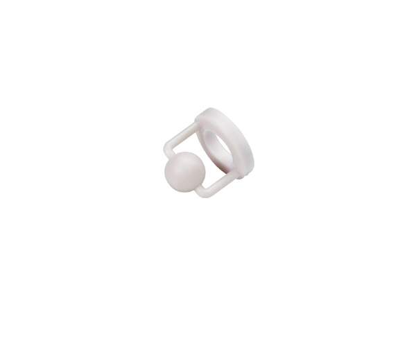 Impact Bead for High Sensitivity Plastic Body Nebulizers