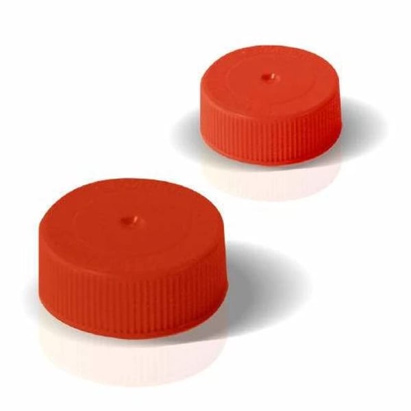 Screw Caps, Red, for 50 mL DigiTUBEs
