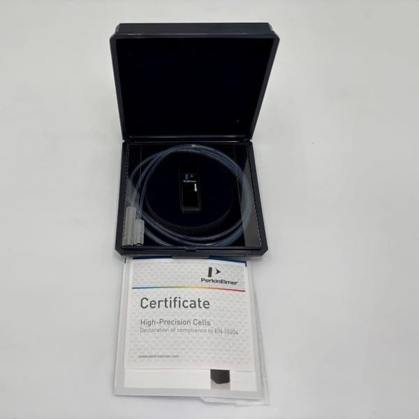 UV Quartz SUPRASIL Rectangular Flow-Through Cell, Semi-Micro/Ultra-Micro with In- and Outlet Tubes - 390 muL, Qty. 1