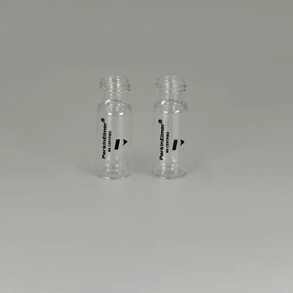2 mL Clear Glass 9 mm Screw Top PureView<sup>&trade;</sup> Vial - MS Certified, 100/pk