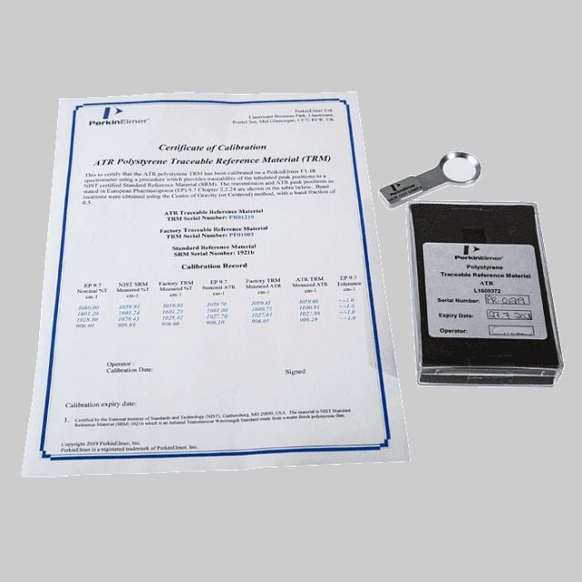 Product: Mid Infrared Polystyrene TRM for ATR Accessories