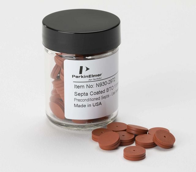 Product: BTO Orange Injection Port Septa, Pkg. 50