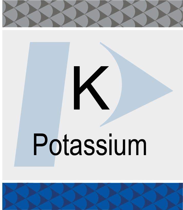 Product: Potassium (K) TruQms Standard, 1 µg/mL, 2% HNO3, 125 mL