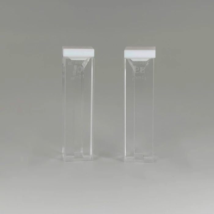Product: Quartz SUPRASIL Semi-Micro Cell with Lid - 10 mm