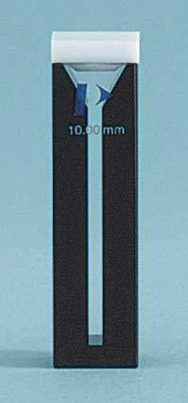Product: UV Quartz SUPRASIL Rectangular Micro Cell with PTFE
